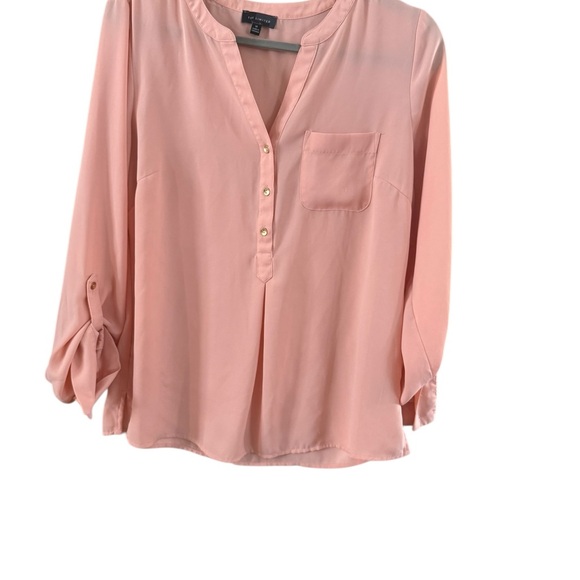 The Limited Peach Button-Up Blouse - Picture 9 of 10